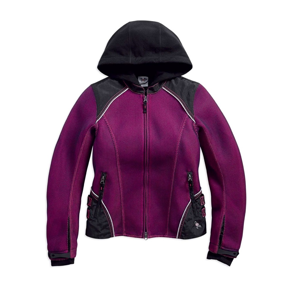 Harley-Davidson® Women's Pink Label 3-in-1 Mesh Jacket